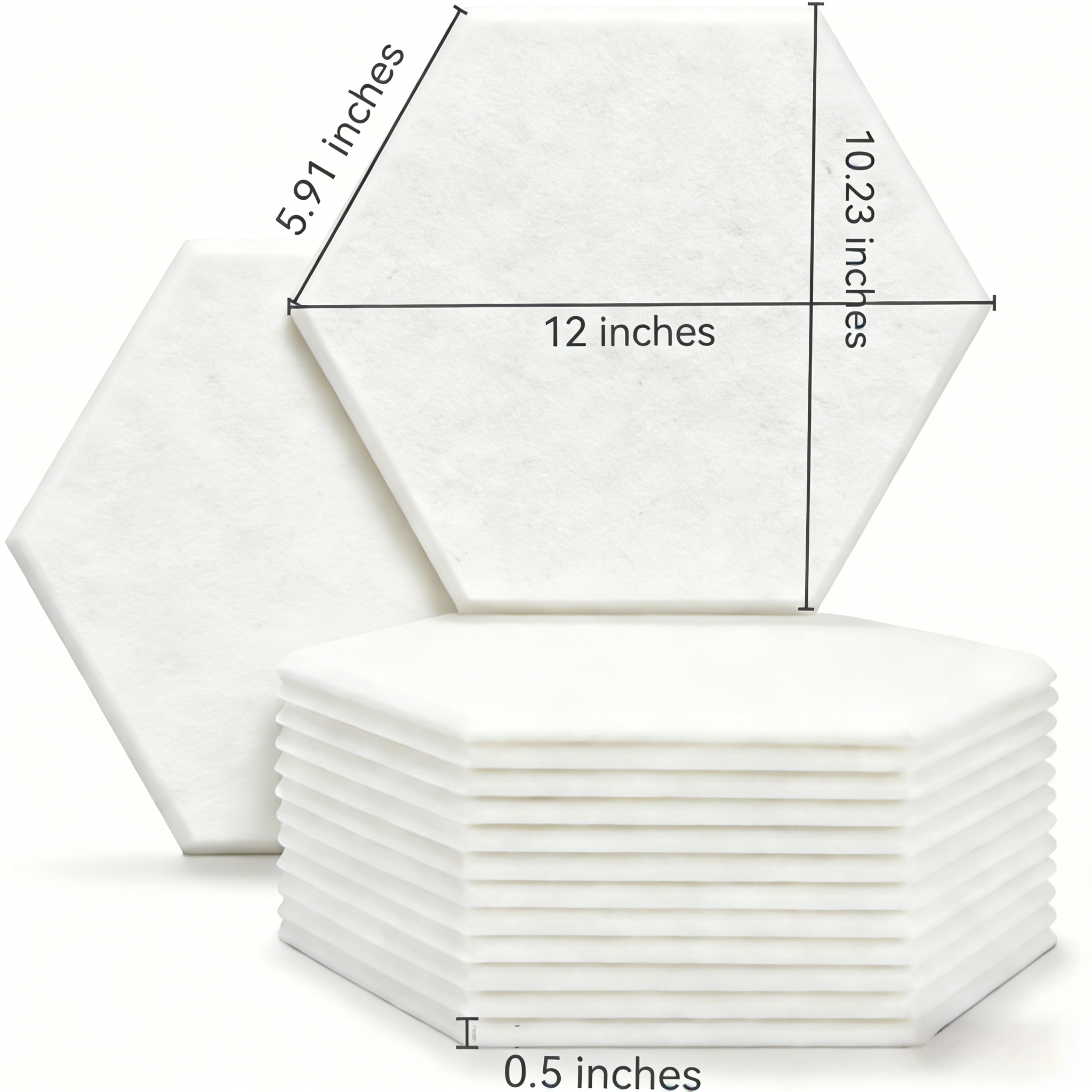 XA12 Hexagon Sound Absorbing Panels