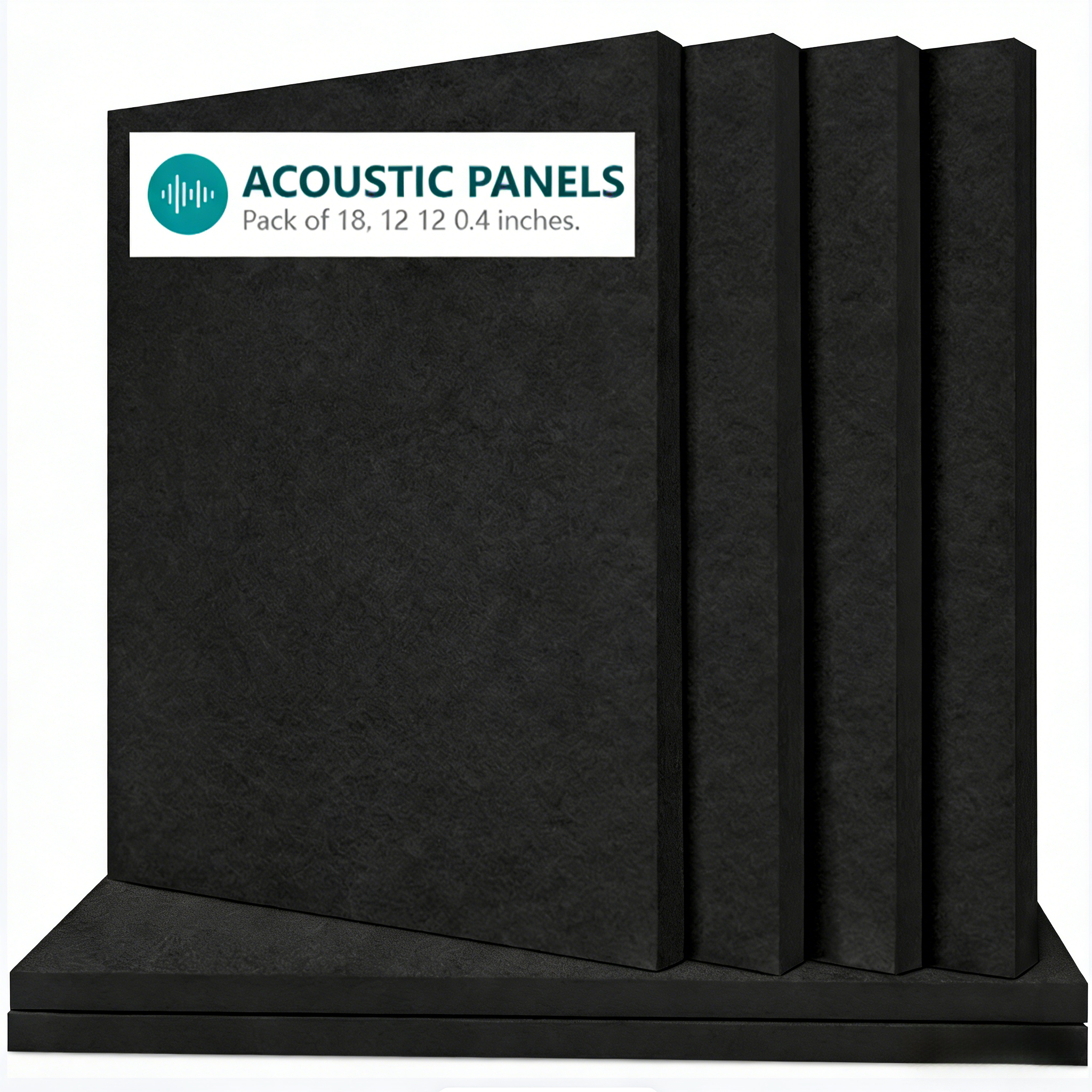 XP9 Premium Acoustic Panels for Wall & Ceiling – Eco-Friendly Soundproofing Material for Home Theater, Office Noise Control & Studio Sound Treatment