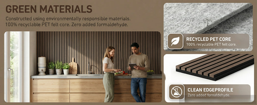 XW66 XW126 Premium Soundproof Wall Panels 4pieces –  Premium Acoustic Slat Wood Wall Panel for Home Theater, Studio & Office Acoustics-Decorative 3D Sound Proof Panels with Natural Wooden Wall Slats Design
