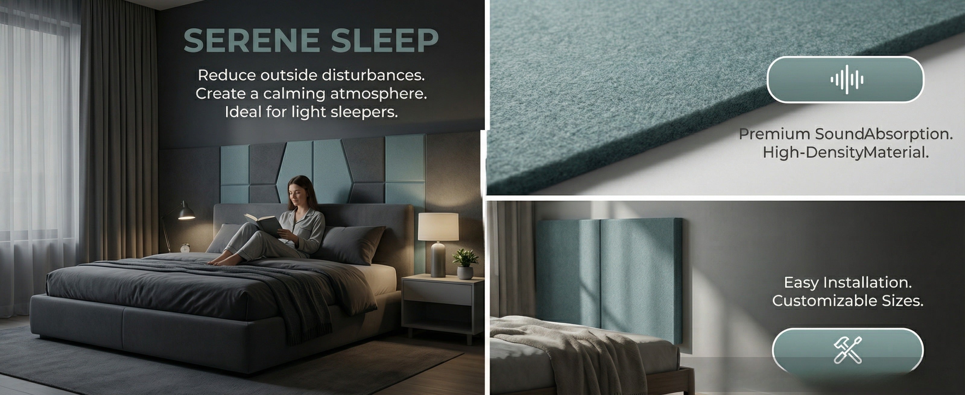 XP12 Premium Polyester Fiber Acoustic Panels