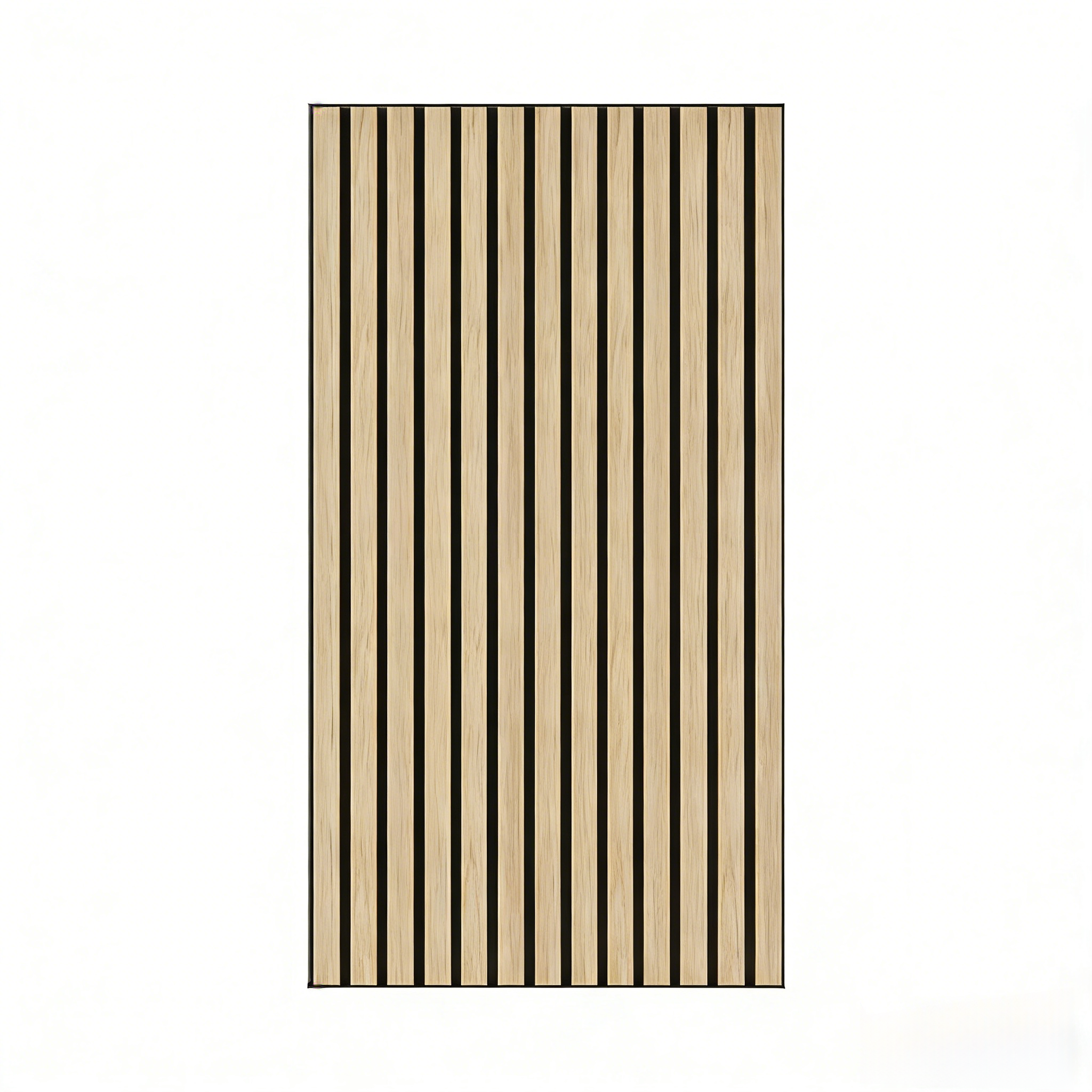 XW66 XW126 Premium Soundproof Wall Panels 4pieces –  Premium Acoustic Slat Wood Wall Panel for Home Theater, Studio & Office Acoustics-Decorative 3D Sound Proof Panels with Natural Wooden Wall Slats Design