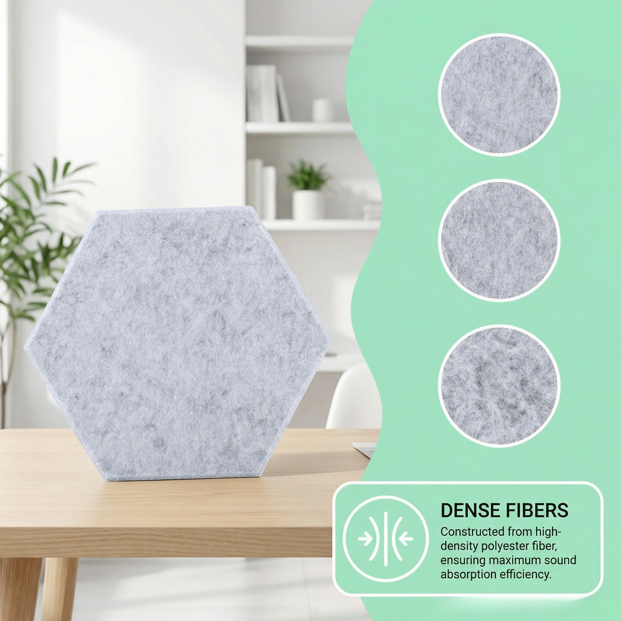 XA12 Hexagon Sound Absorbing Panels