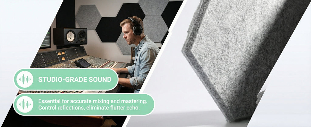XA12 Hexagon Sound Absorbing Panels